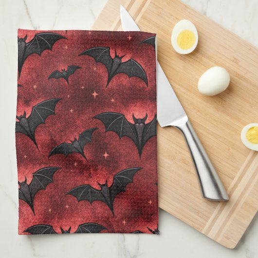 A Vampire-ish Series Design 12 キッチンタオル (四つ折り)