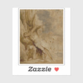 A. van Dyck – 聖セバスチャン天使が世話した シール (シート)