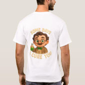 A veces soy el problema... a veces la solución tシャツ (裏面)