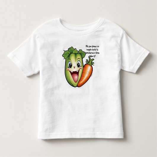 A  Veggie  トドラーTシャツ (正面)