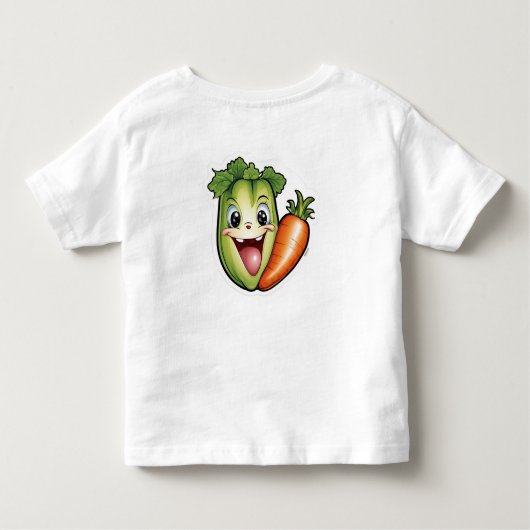A  Veggie  トドラーTシャツ (裏面)
