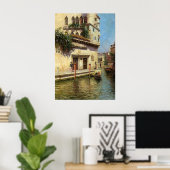 A Venetian Backwater ポスター (ホームオフィス)