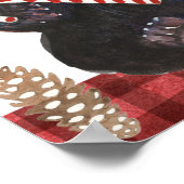 A Very Beary Christmas with Pinecones ポスター (角)