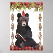 A Very Beary Christmas with Pinecones ポスター (正面)