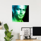 A Very Handsome Young Man on a 24x24 Wall Poster ポスター (ホームオフィス)