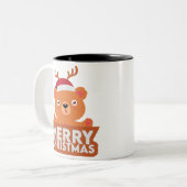 A Very Merry Christmas ツートーンマグカップ (正面左)