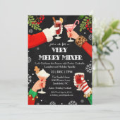 A Very Merry Mixer Christmas Cocktail Party  招待状 (スタンド正面)