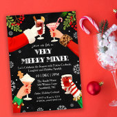 A Very Merry Mixer Christmas Cocktail Party  招待状