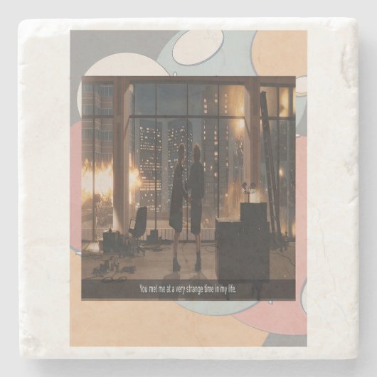 A Very Strange Time Coasters ストーンコースター (正面)