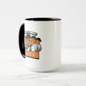 A Very Strongly Orange – Trump Cartoon Parody マグカップ (正面左)