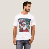 A vibrant and playful Christmas-themed T-shirt Tシャツ (正面フル)