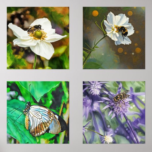A Vibrant Garden Wildlife Art Collection (正面)