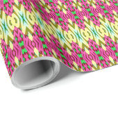 A vibrant multicolor classic trendy pattern design ラッピングペーパー (ロールコーナー)