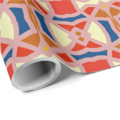 A vibrant multicolor classic trendy pattern design ラッピングペーパー (ロールコーナー)