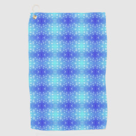 A vibrant towel featuring a symmetrical pattern  ゴルフタオル