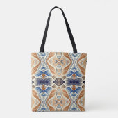 A vibrant trendy multicolor seamless pattern  tote トートバッグ (裏面)