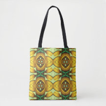 A vibrant trendy multicolor seamless pattern  tote