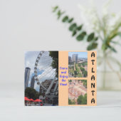 A View from the Top Atlanta Post card ポストカード (スタンド正面)