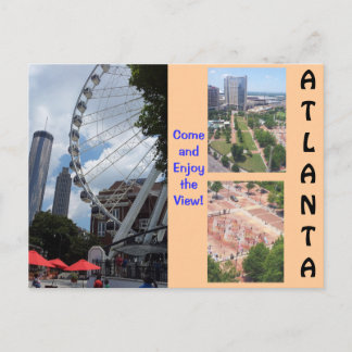 A View from the Top Atlanta Post card ポストカード