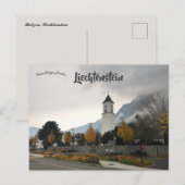 A View of Balzers Liechtenstein ポストカード (正面/裏面)