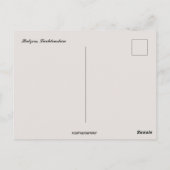 A View of Balzers Liechtenstein ポストカード (裏面)