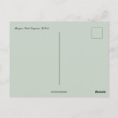 A View of Bergoo West Virginia ポストカード (裏面)