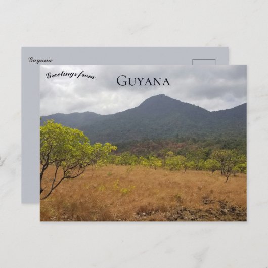 A View of Guyana ポストカード (正面/裏面)