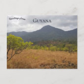 A View of Guyana ポストカード (正面)