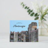 A View of Houses in Podgorica Montenegro ポストカード (スタンド正面)