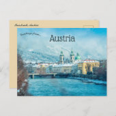 A View of Innsbruck Austria ポストカード (正面/裏面)