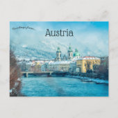 A View of Innsbruck Austria ポストカード (正面)