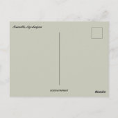 A View of Ismailli Azerbaijan ポストカード (裏面)