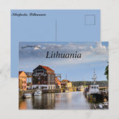 A View of Klaipeda Lithuania ポストカード (正面/裏面)
