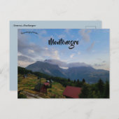 A View of Komovi Montenegro ポストカード (正面/裏面)