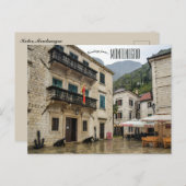 A View of Kotor Montenegro Postcard ポストカード (正面/裏面)