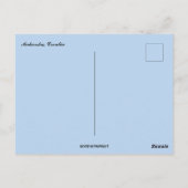 A View of Makarska Croatia ポストカード (裏面)