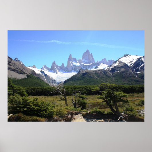 A View Of Mount Fitz Roy ポスター (正面)