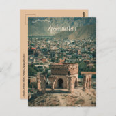 A View of Nader Hill Kabul Afghanistan ポストカード (正面/裏面)