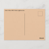 A View of Nader Hill Kabul Afghanistan ポストカード (裏面)