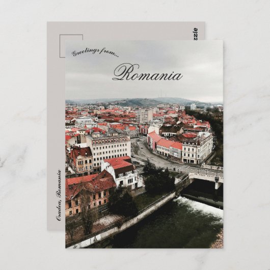 A View of Oradea Romania ポストカード (正面/裏面)