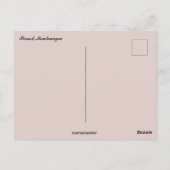 A View of Perast Montenegro Postcard ポストカード (裏面)