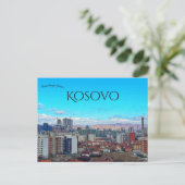 A View of Pristina Kosovo ポストカード (スタンド正面)