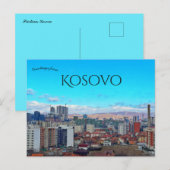 A View of Pristina Kosovo ポストカード (正面/裏面)