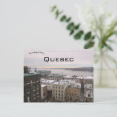 A View of Quebec City Quebec Canada ポストカード (スタンド正面)
