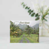 A View of Rarotonga Cook Islands ポストカード (スタンド正面)