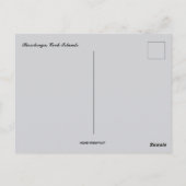 A View of Rarotonga Cook Islands ポストカード (裏面)