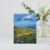 A View of San Marino ポストカード (スタンド正面)