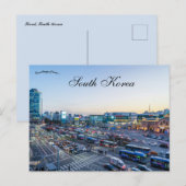 A View of Seoul South Korea ポストカード (正面/裏面)