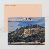 A View of Sierra Oeste Madrid Spain ポストカード (正面/裏面)