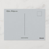 A View of Sofia Bulgaria ポストカード (裏面)